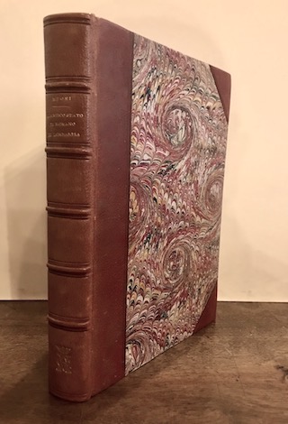 Damiano Muoni L'antico Stato di Romano di Lombardia ed altri comuni del suo mandamento. Cenni storici, documenti e regesti 1871 Milano vendesi presso la Libreria Carlo Brigola